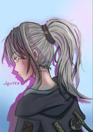 Stelle Messy Ponytail Stelle Messy Ponytail
